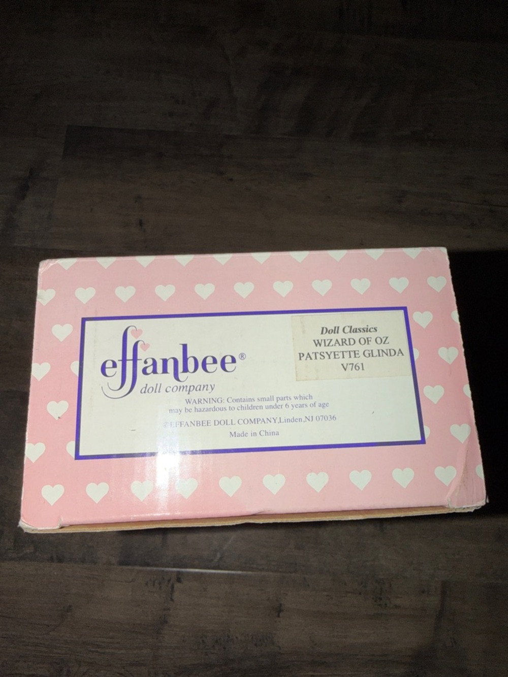 NIB vintage Effanbee Wizard of Oz Patsyette “Glinda the Good Witch Doll - Picture 2 of 6